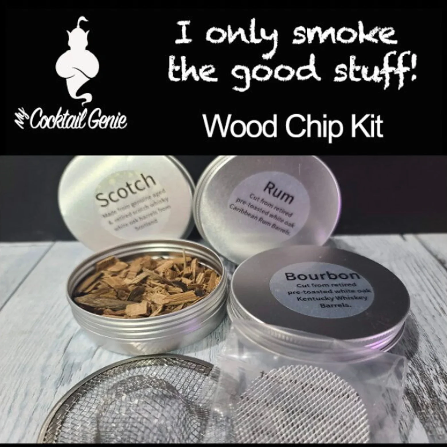 SMOKER wood refill kit